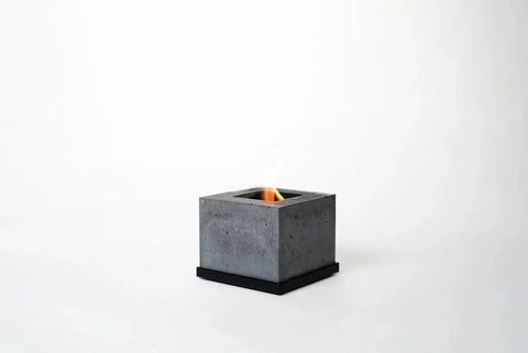 Square Personal Fireplace-Decorative Accents-nikal + dust