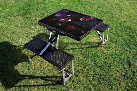 Star Wars - Death Star - Picnic Table Portable Folding Table-Camping Tables-nikal + dust