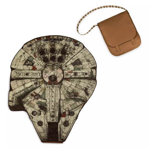 Star Wars - Millennium Falcon Picnic Blanket and Chewbacca Messenger Bag Blankets