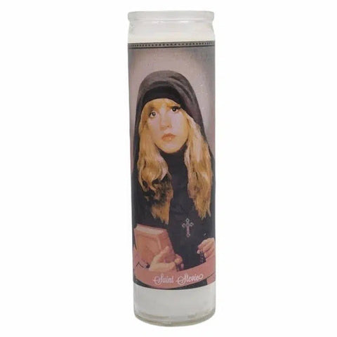 Stevie Nicks Devotional Prayer Saint Candle-Candles-nikal + dust