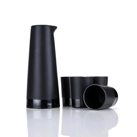 Stoneware Sake Set-Cocktail Sets-nikal + dust