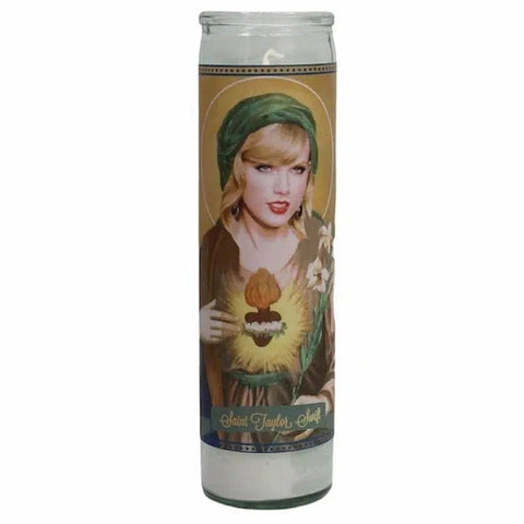 Taylor Swift Devotional Prayer Saint Candle-Candles-nikal + dust