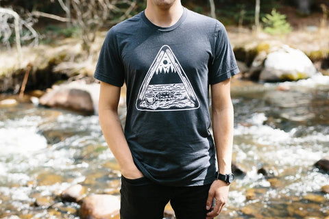 Tent View Tee-Graphic T-Shirts-nikal + dust