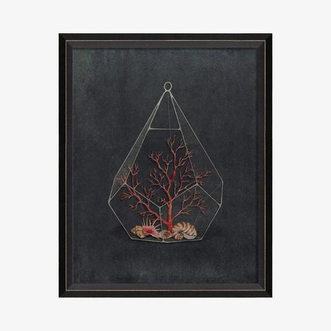 Terrarium To Forget Time Framed/Glass Wall Hanging