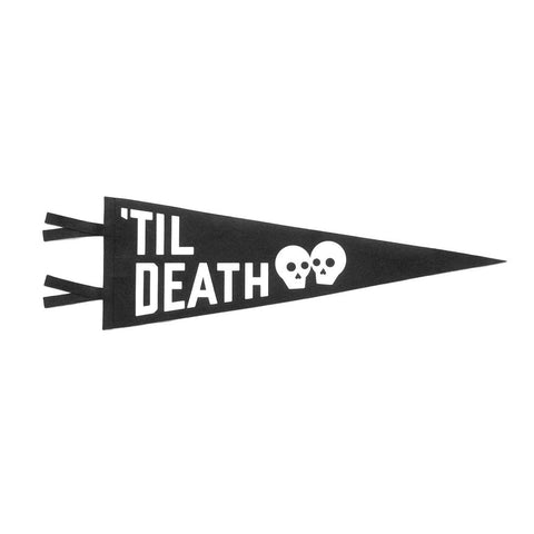 Til Death Wedding Pennant Banners