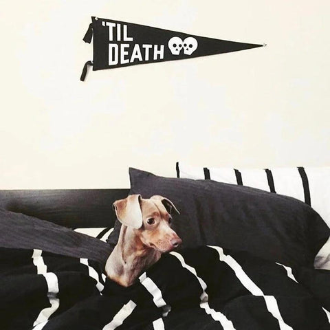 Til Death Wedding Pennant Banners