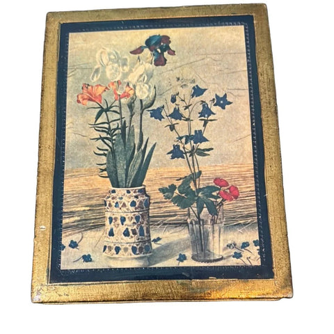 Vintage Hand Painted Box Made in Italy 5x7