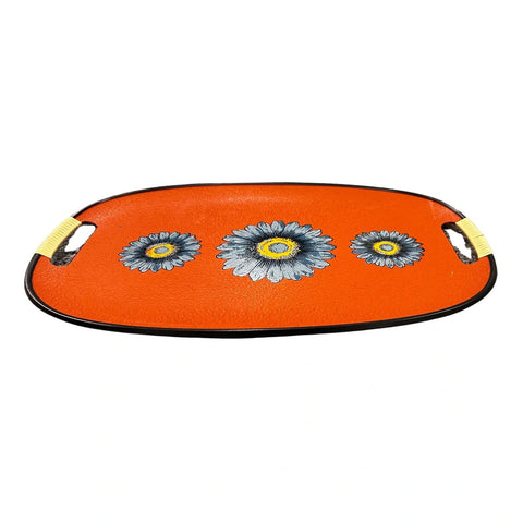 Vintage 1960s Japan MCM Oval Trays ( Set of 5)