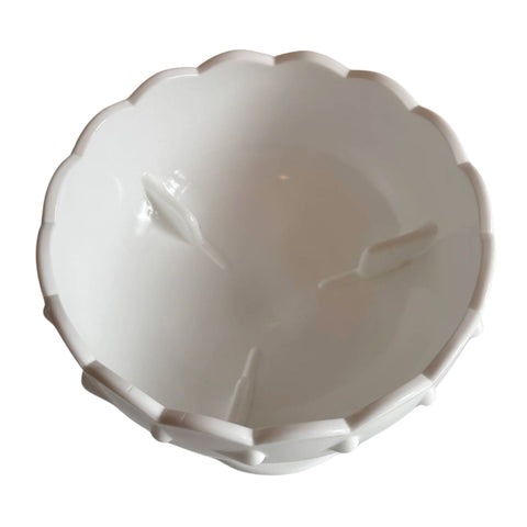 Vintage Milk Glass Compote