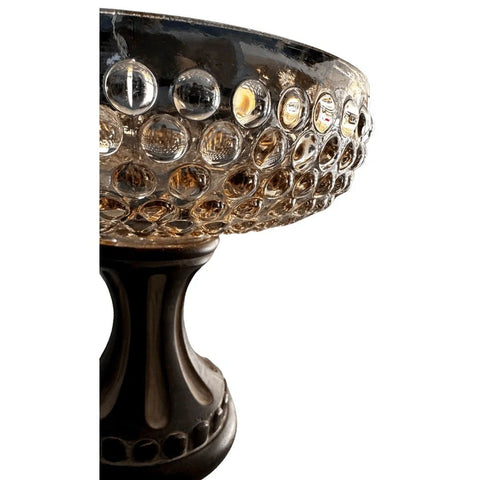 Hobnail Bowl with Footed Pedestal