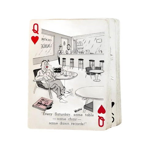 Washaw DRINK UP Novelty Cartoon Playing Cards Playing Cards