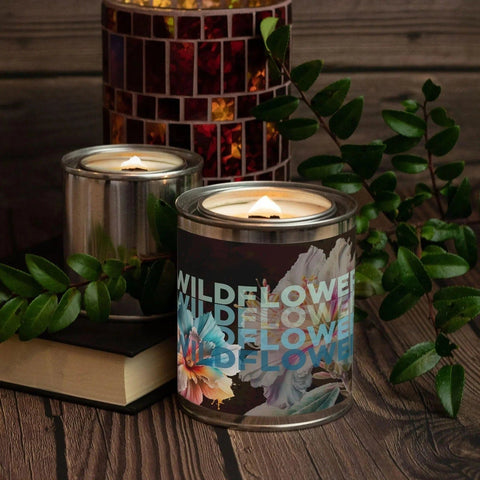Wildflowers Candle (Hand Poured 16 oz.)-Candles-nikal + dust