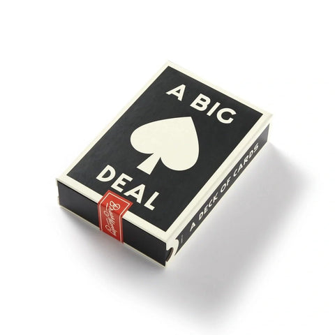 A Big Deal Giant Playing Cards - nikal + dust