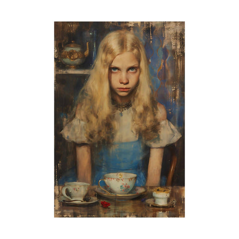 Framed Alice in Wonderland Art Print