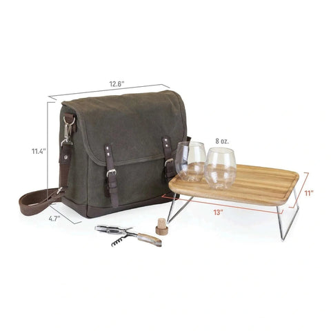Adventure Wine Tote - nikal + dust