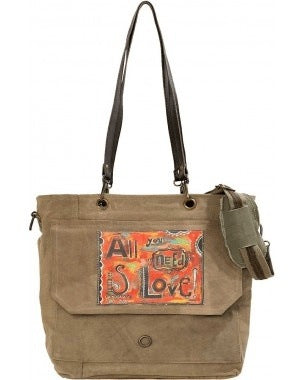 All You Need Is Love Crossbody/Messenger Bag - nikal + dust