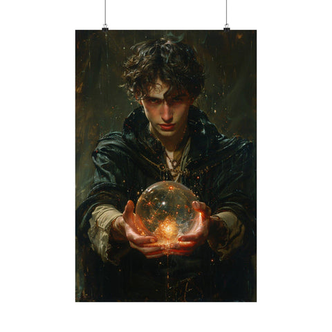Framed Sorcerer's Apprentice Art Print 11x14
