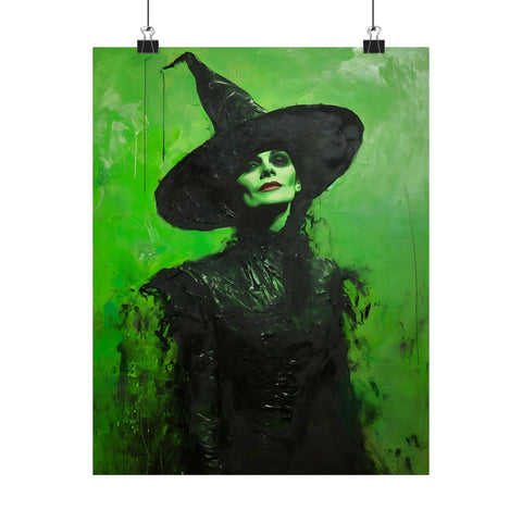 Framed Wicked Witch of the West Art Print 11x14