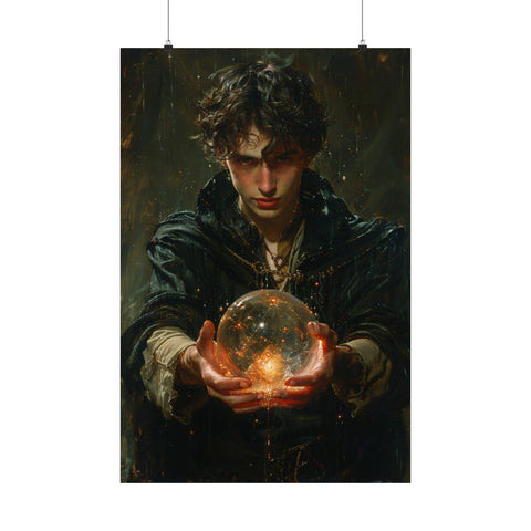 Framed Sorcerer's Apprentice Art Print 11x14