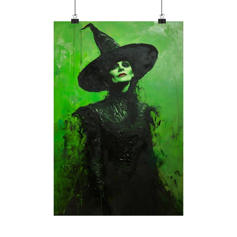 Framed Wicked Witch of the West Art Print 11x14