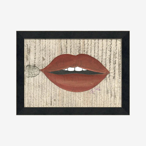 My Lips 04 (Framed/Glass)