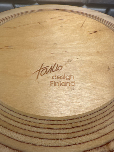 Tailio Design Eero Saarinen Finland birch plywood plate set 60’s set of 4 plates