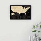 USA Travel | USA Black Edition Scratch Off Maps