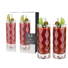 Gem Crystal Highball Glasses Drinkware