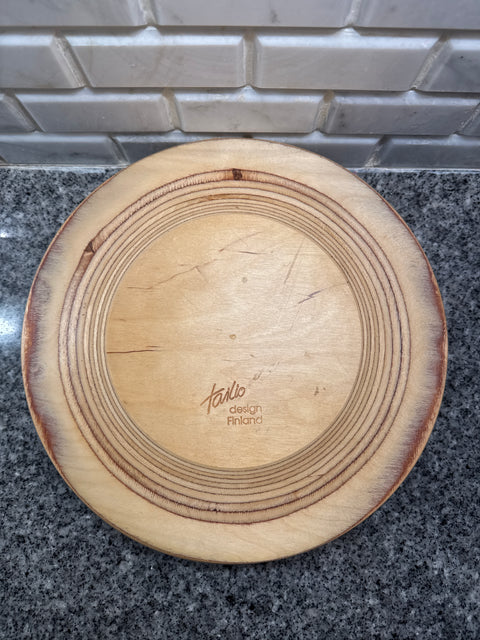 Tailio Design Eero Saarinen Finland birch plywood plate set 60’s set of 4 plates