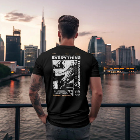 Karmacriminal Everything is Temporary Tee