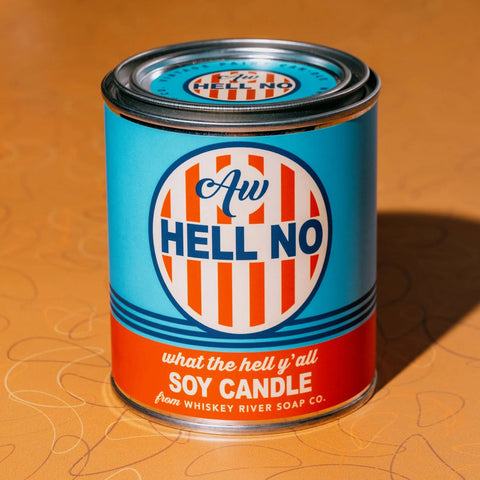 Aw Hell No Vintage Paint Can·dle | Funny Candle
