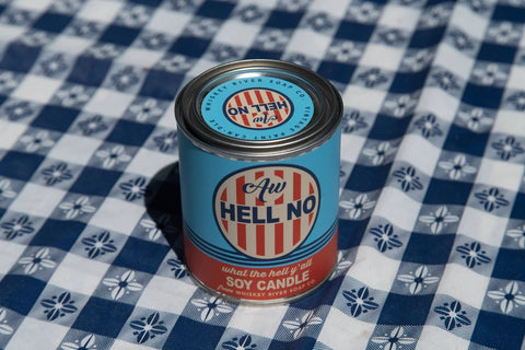 Aw Hell No Vintage Paint Can·dle | Funny Candle