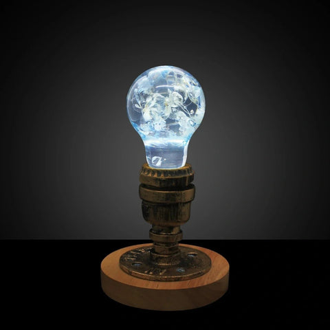 Blue Hydrangea LED Bulb-Lighting-nikal + dust