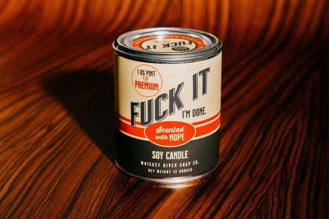 Fuck It Vintage Paint Can·dle | Funny Candle