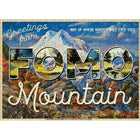 Greetings from Fomo Mountain | Funny Puzzle