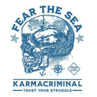 KarmaCriminal Fear The Sea Tee-Graphic T-Shirts-nikal + dust