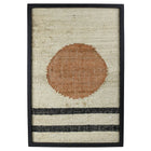 Mana Woven Wall Art, Circle Over Lines-Wall Hanging-nikal + dust