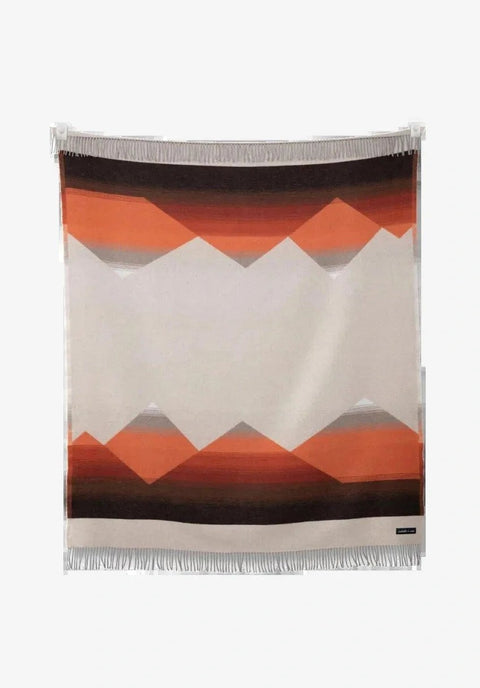 Mountain Sunset-Blankets-nikal + dust