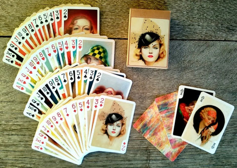 Rare Taboo Belle Epoque Ladies Sexual Revolution Deck of Playing Cards