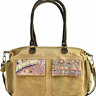 Recycled Military Tent Shoulder Bag-Handbags-nikal + dust