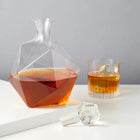 Faceted Crystal Liquor Decanter Decanters