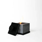 Square Personal Fireplace-Decorative Accents-nikal + dust