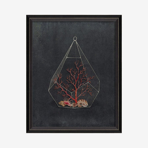 Terrarium To Forget Time Framed/Glass Wall Hanging