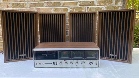 Vintage Panasonic Model RE-8840 FM/AM/FM Stereo with original four (4) speaker system. Working condition!