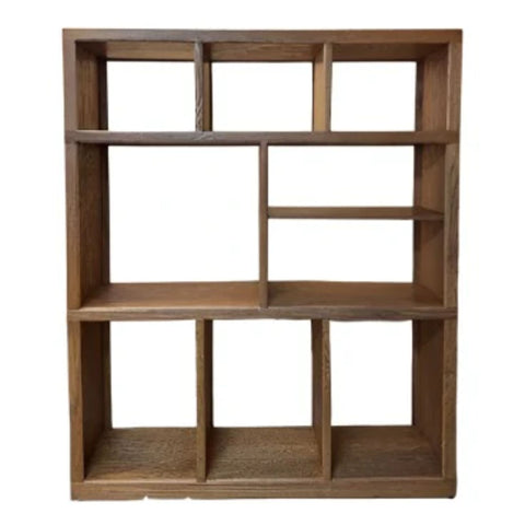 Vintage Solid Oak Book Shelf