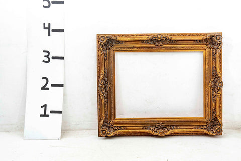 Amazing XXL Baroque Gold Gild Frame - 45.5" x 55" - Massive Piece Over Your Fireplace??