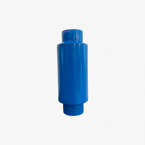 Astro Metal Vessel-16" Blue Vases